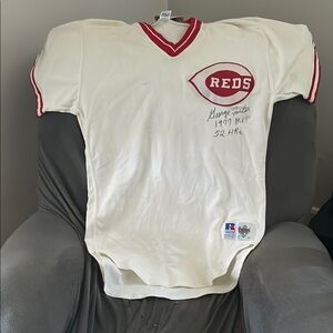 Vintage Reds Jersey signed by George Foster